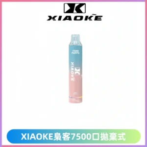 梟客XIAOKE|7500口可發光拋棄式電子煙 跑馬燈一次性